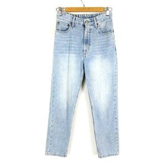 グローバルワーク(GLOBAL WORK)のグローバルワーク デニムパンツ ジーンズ テーパード S ライトブルー(デニム/ジーンズ)