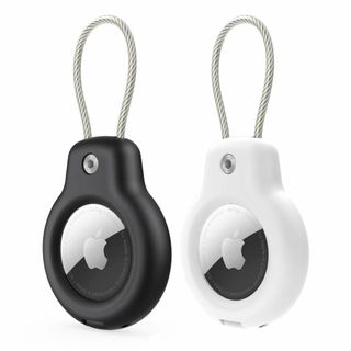 【在庫処分】GLILAVOX 【2枚セット】AirTag ケース 2個セット エ(その他)