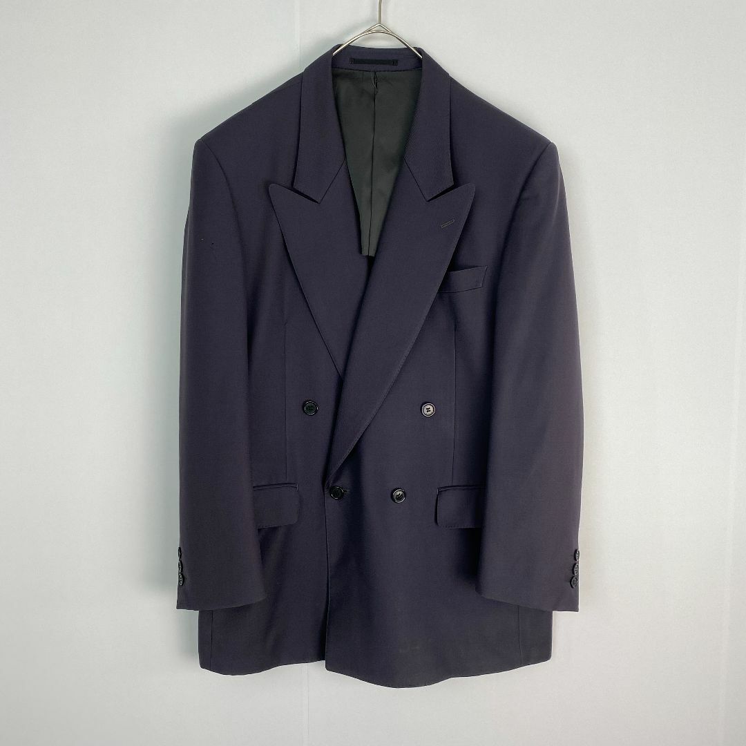 LANVIN ランバン　スーツ　セットアップ　XL メンズ LANVIN - ランバン スーツセットアップ LANVIN ダブル