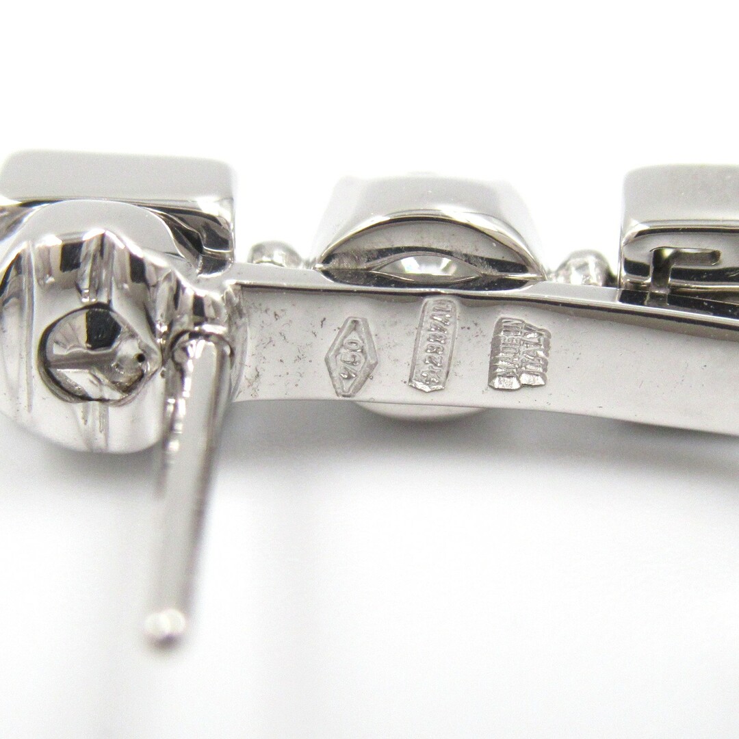 BVLGARI(ブルガリ)のブルガリ BVLGARI ルチア ピアス ダイヤ ピアス ジュエリー K18WG（ホワイトゴールド） ダイヤモンド レディース クリア系 【中古】 レディースのアクセサリー(ピアス)の商品写真
