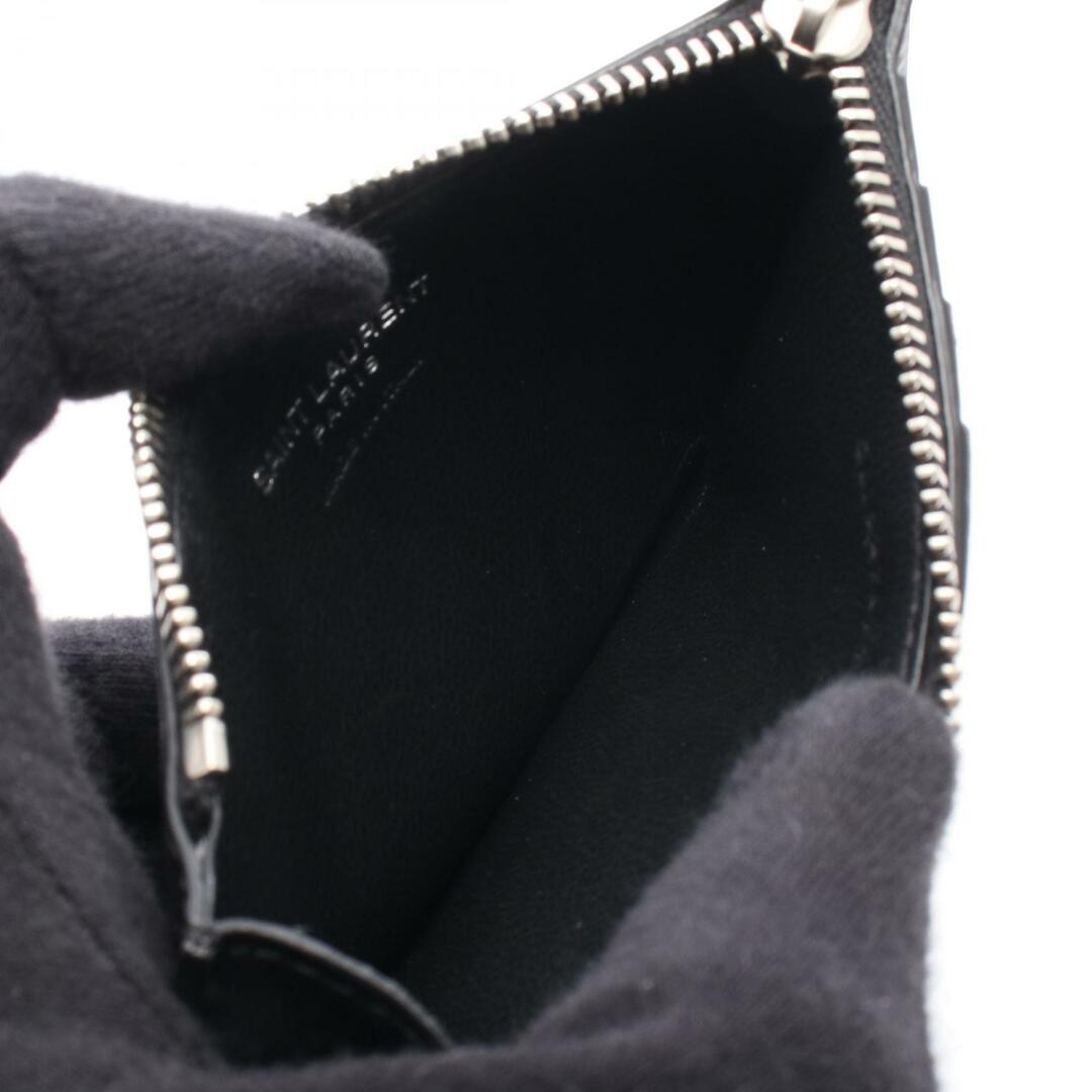 SAINT LAURENT(サンローラン)のサンローラン SAINT LAURENT TINY MONOGRAM コインケース 財布 レザー メンズ レディース ブラック系 6298991JB0E1000 【新品】 レディースのファッション小物(コインケース)の商品写真
