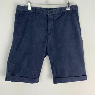 エトロ(ETRO)のエトロ　ハーフパンツ　ETRO　ペイズリー　ネイビー　46 S M相当(ショートパンツ)
