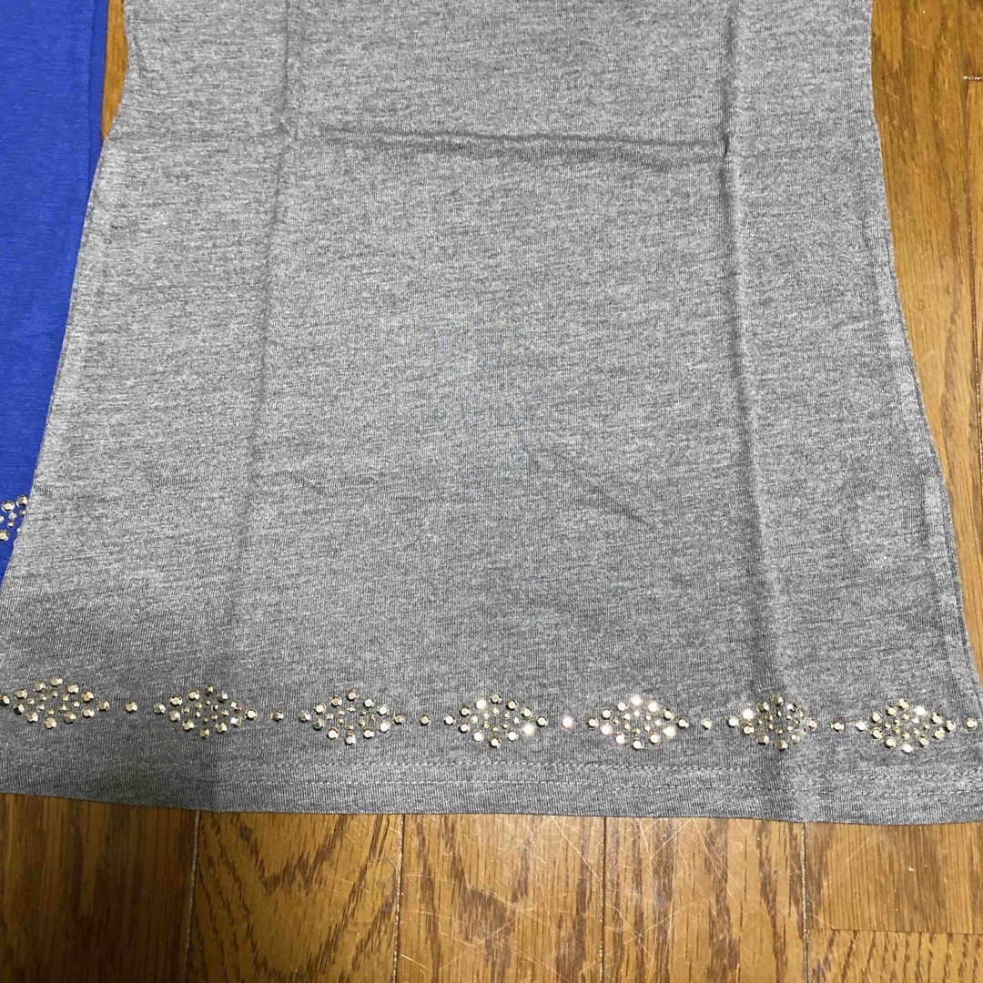 新品　訳あり　ビジュー付き　タンクトップセット レディースのトップス(タンクトップ)の商品写真