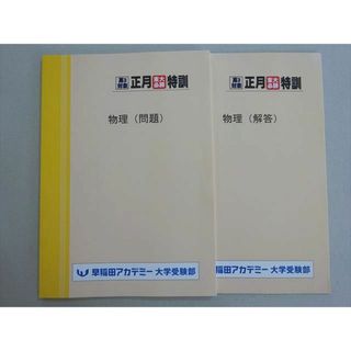早稲田アカデミー 高3対象 東大必勝 正月特訓 物理(問題) 状態良い 007s0B