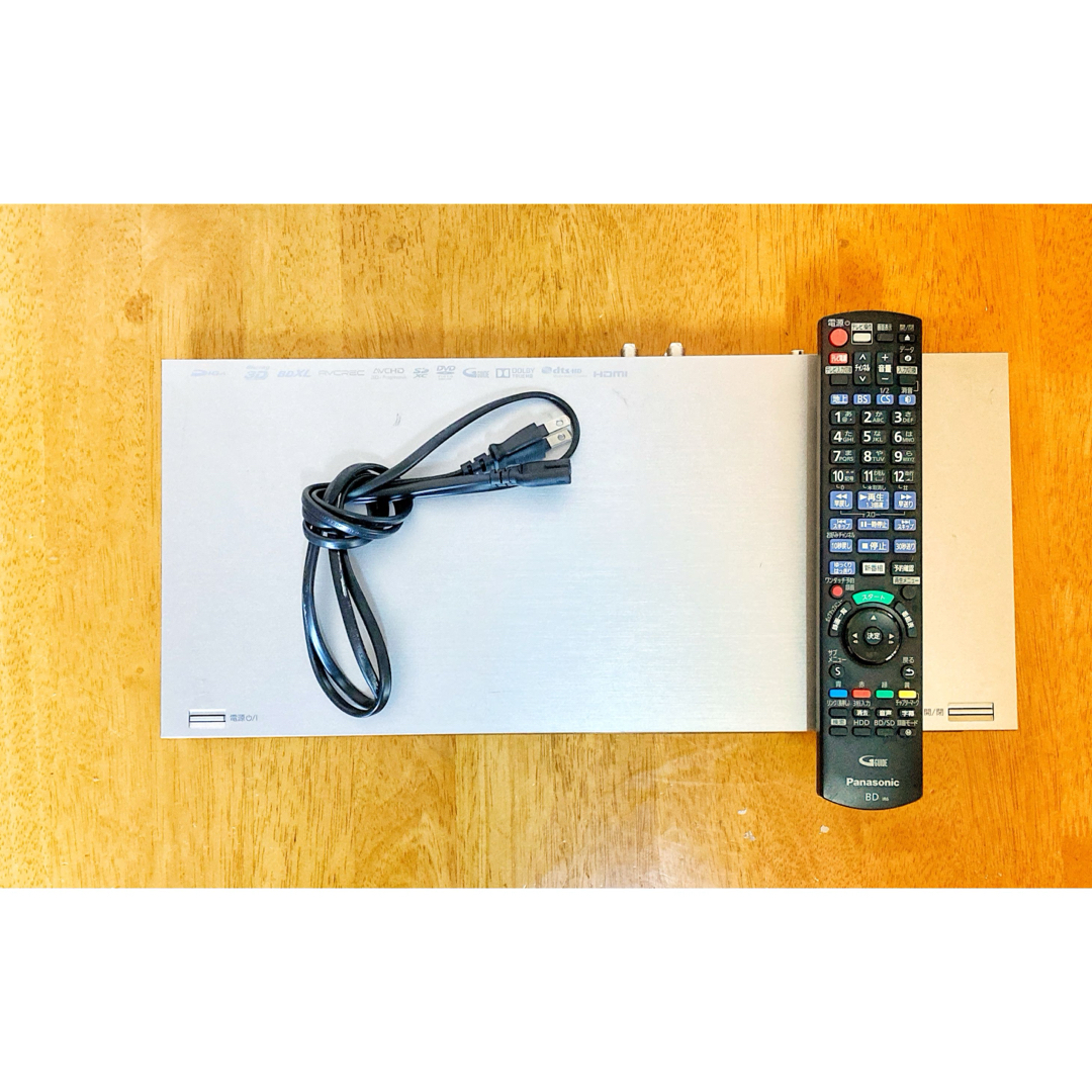 Panasonic(パナソニック)のPanasonic DIGA ブルーレイレコーダー HDD 1TB 2チューナー スマホ/家電/カメラのテレビ/映像機器(ブルーレイレコーダー)の商品写真