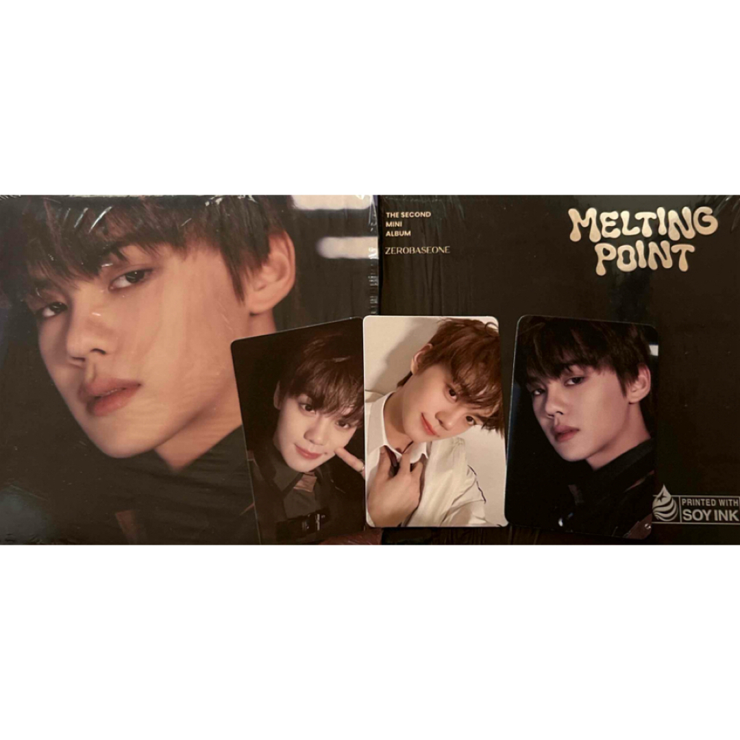ZEROBASEONE(ゼロベースワン)のzb1 ギュビン  melting point デジパ CD 封入トレカ　コンプ エンタメ/ホビーのCD(K-POP/アジア)の商品写真
