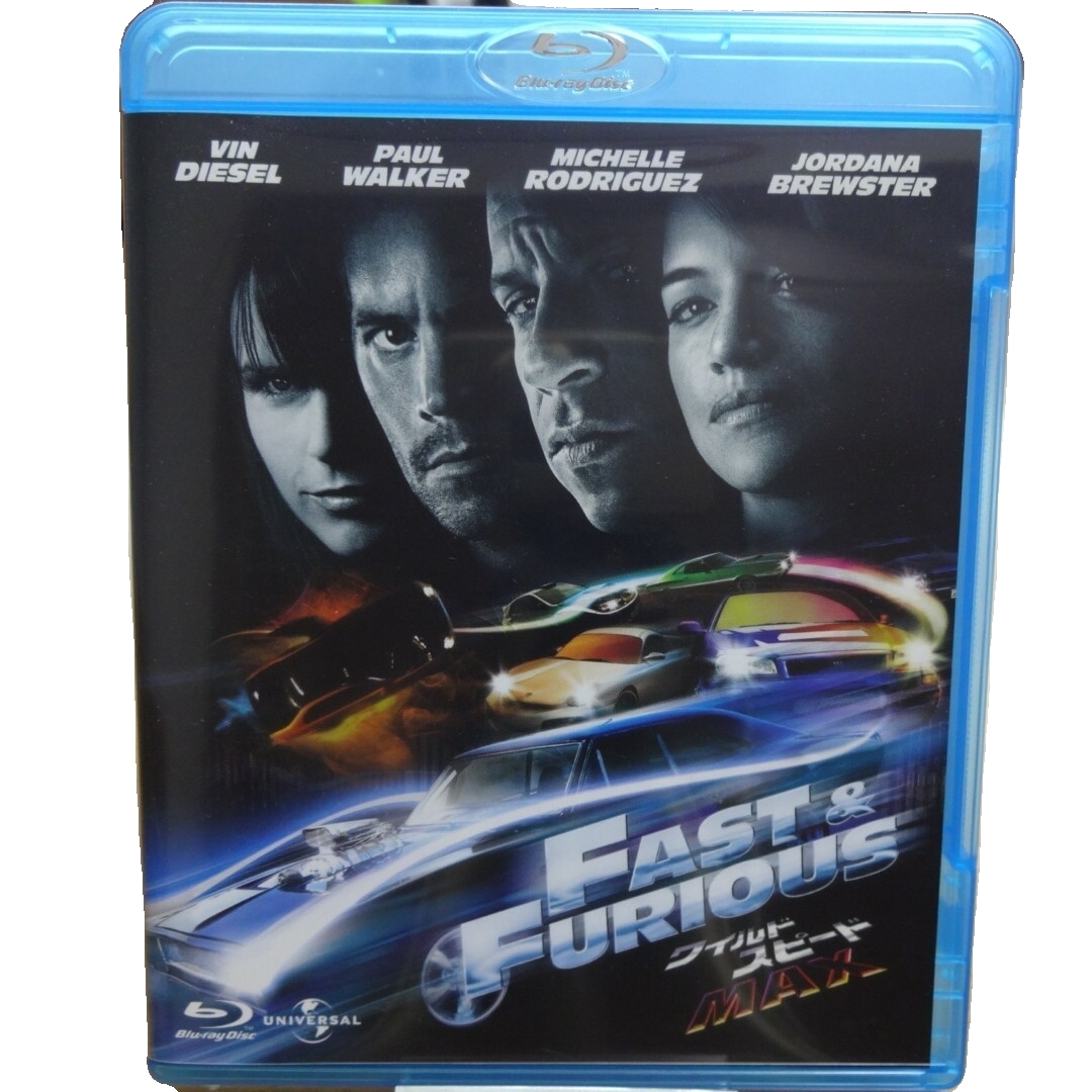 ワイルド・スピードMAX ブルーレイディスク Blu-ray エンタメ/ホビーのDVD/ブルーレイ(外国映画)の商品写真