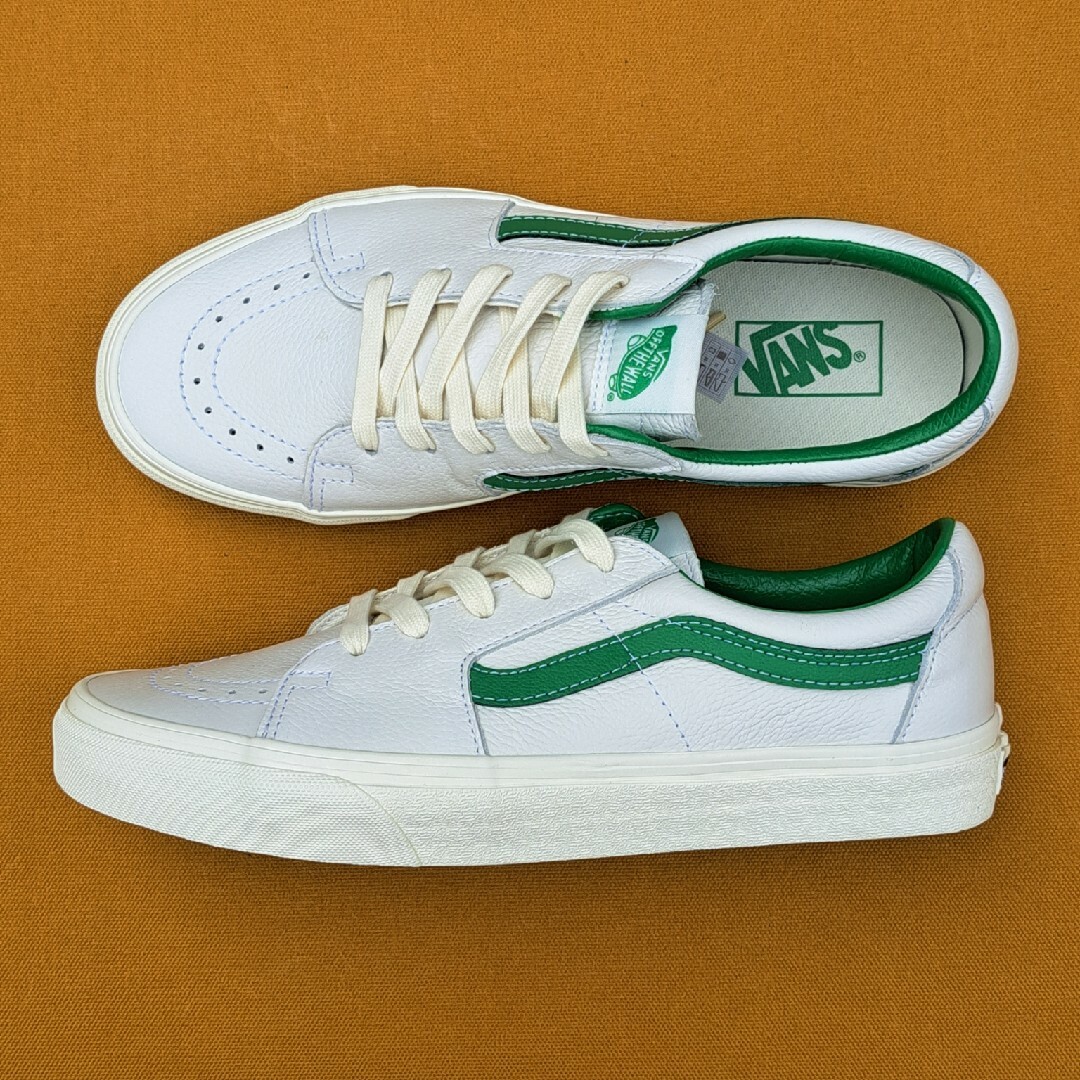 未使用品!! バンズ Sk8-Low ジョエルチューダーモデル【27㎝】 VANS - バンズ VANS SK8-LOW 27,5cm Vintage Leatherの通販 by