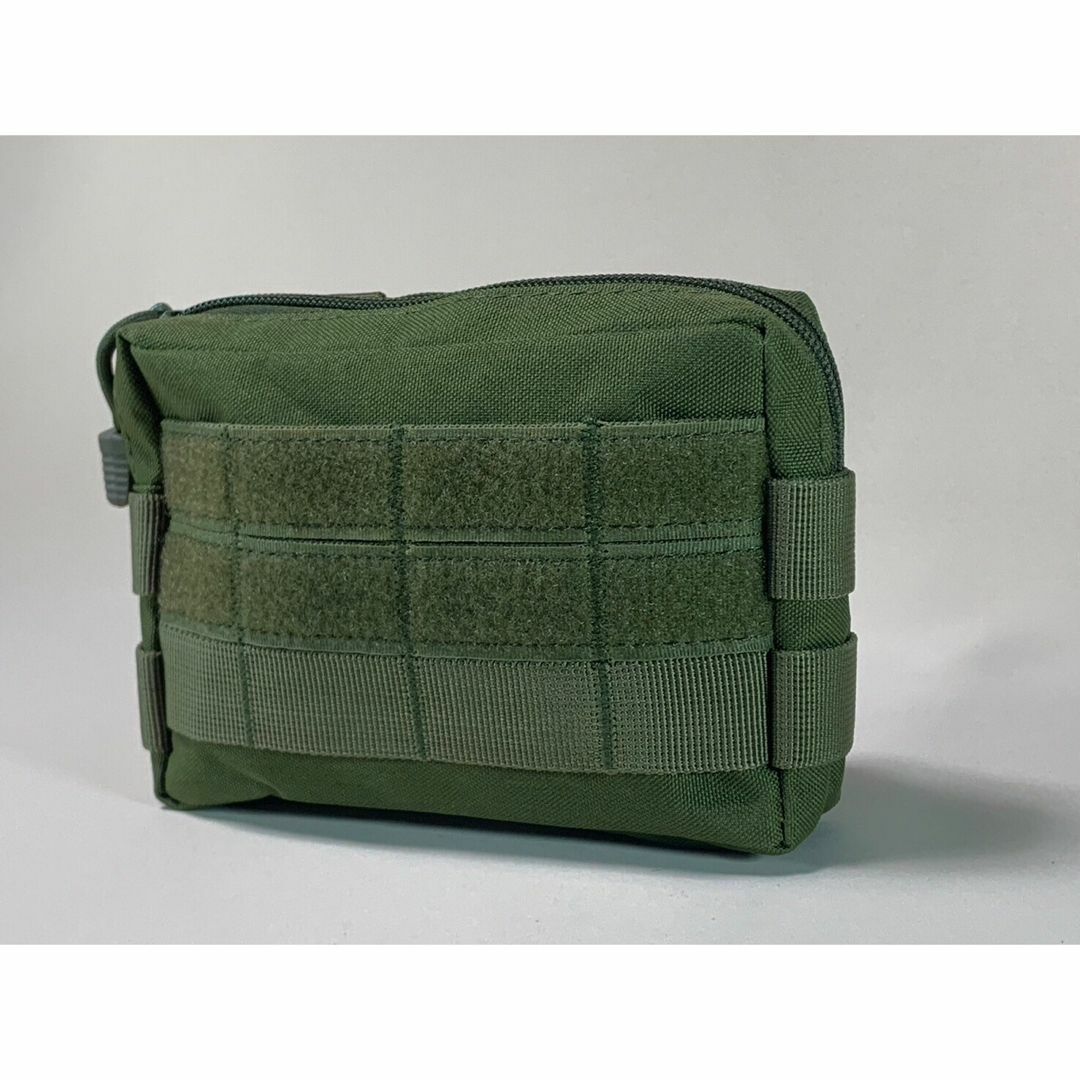 【グリーン】 タクティカルポーチ　ミリタリーポーチ　モールシステム　molle スポーツ/アウトドアのアウトドア(その他)の商品写真