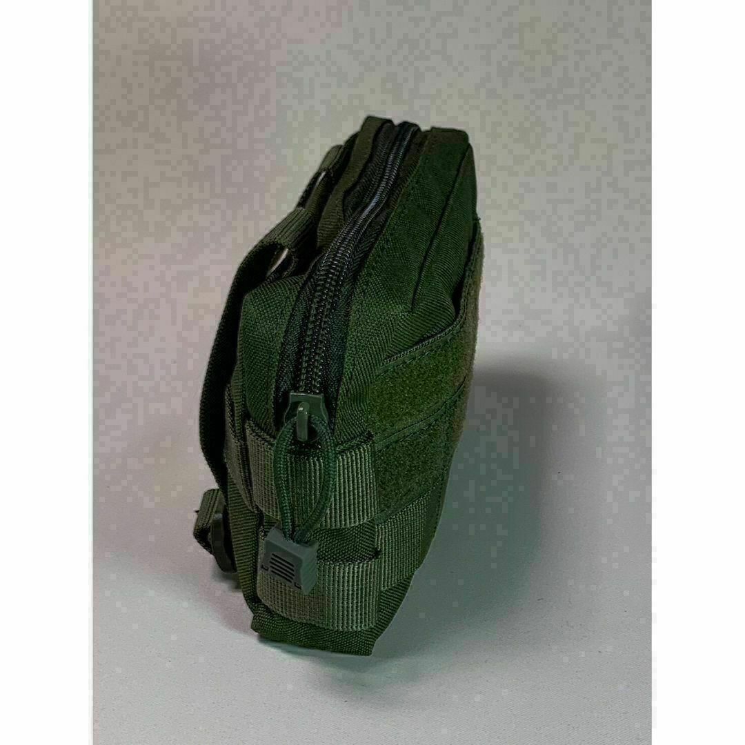 【グリーン】 タクティカルポーチ　ミリタリーポーチ　モールシステム　molle スポーツ/アウトドアのアウトドア(その他)の商品写真