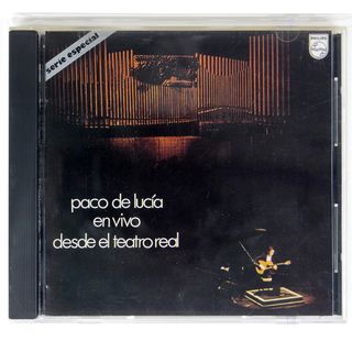 国内盤 PACO DE LUCIA/EN VIVO DESDE EL TEATRO REAL/PHILIPS PHCA4006 CD □(ポップス/ロック(洋楽))