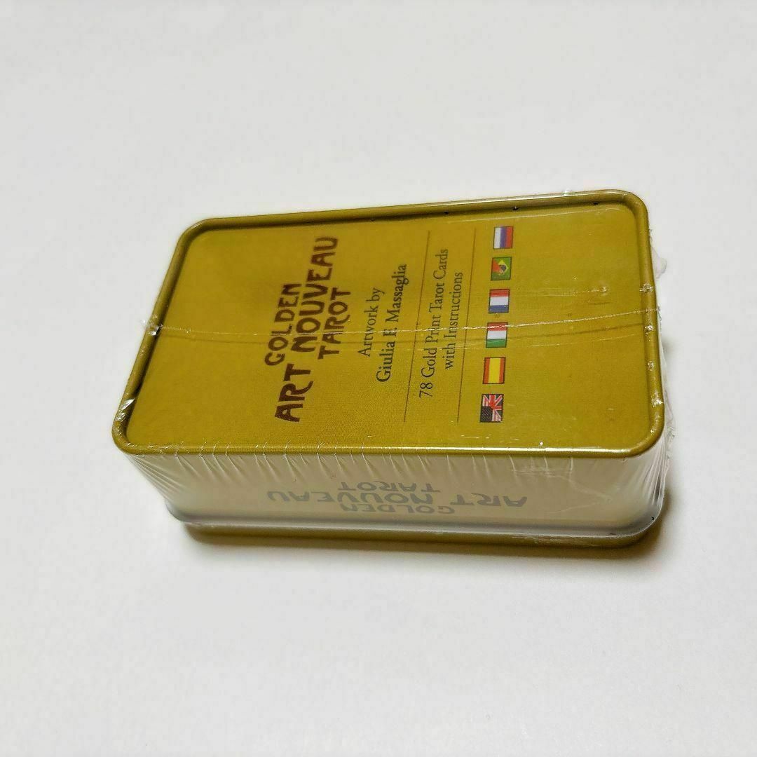 タロットカード　缶ケース　占い　シュリンク付き　運気　【新品】 エンタメ/ホビーのエンタメ その他(その他)の商品写真