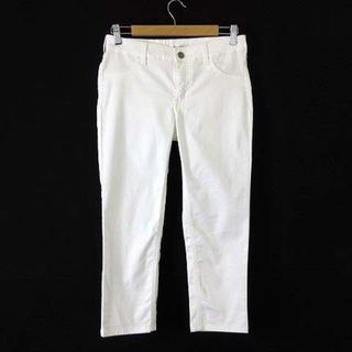 バックナンバー(BACK NUMBER)のバックナンバー アンクル テーパードパンツ コットン ストレッチ L 白(その他)