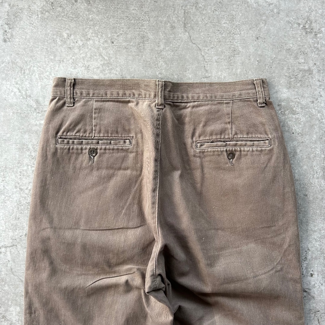 USA製 90s ポロチノ 90's USA製 Polo Ralph Lauren 2Tuck Chino Pants W29 / ポロ