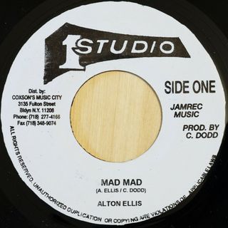 ジャマイカ7” Alton Ellis Mad Mad NONE Studio One /00080(その他)