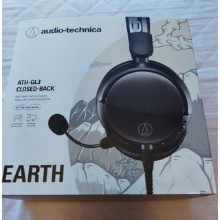 オーディオテクニカ(audio-technica)のaudio-technica ゲーミングヘッドセット ブラック ATH-GL3…(PC周辺機器)