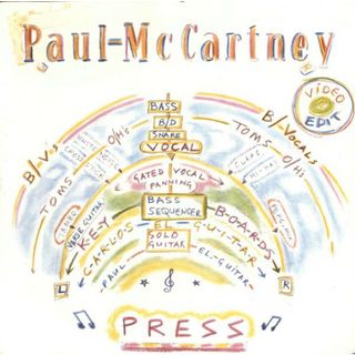 英7” Paul McCartney Press (Video Edit) R6133 Parlophone /00080(その他)