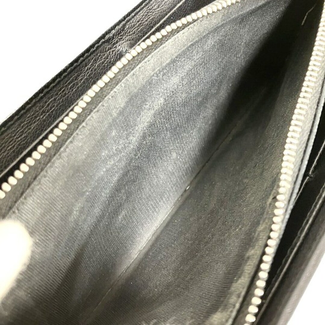 GIVENCHY - ジバンシィ ブラック スタッズ 長財布 2つ折り財布