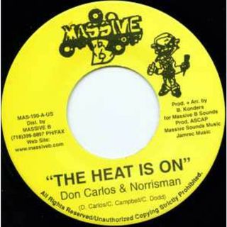 米7” Don Carlos & Norrisman The Heat Is On / Im Not Given Up MAS190 Massive B /00080(その他)