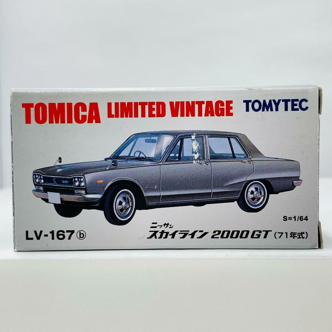 中古 おもちゃ・玩具 トミカ LV-167b 日産 スカイライン 2000GT