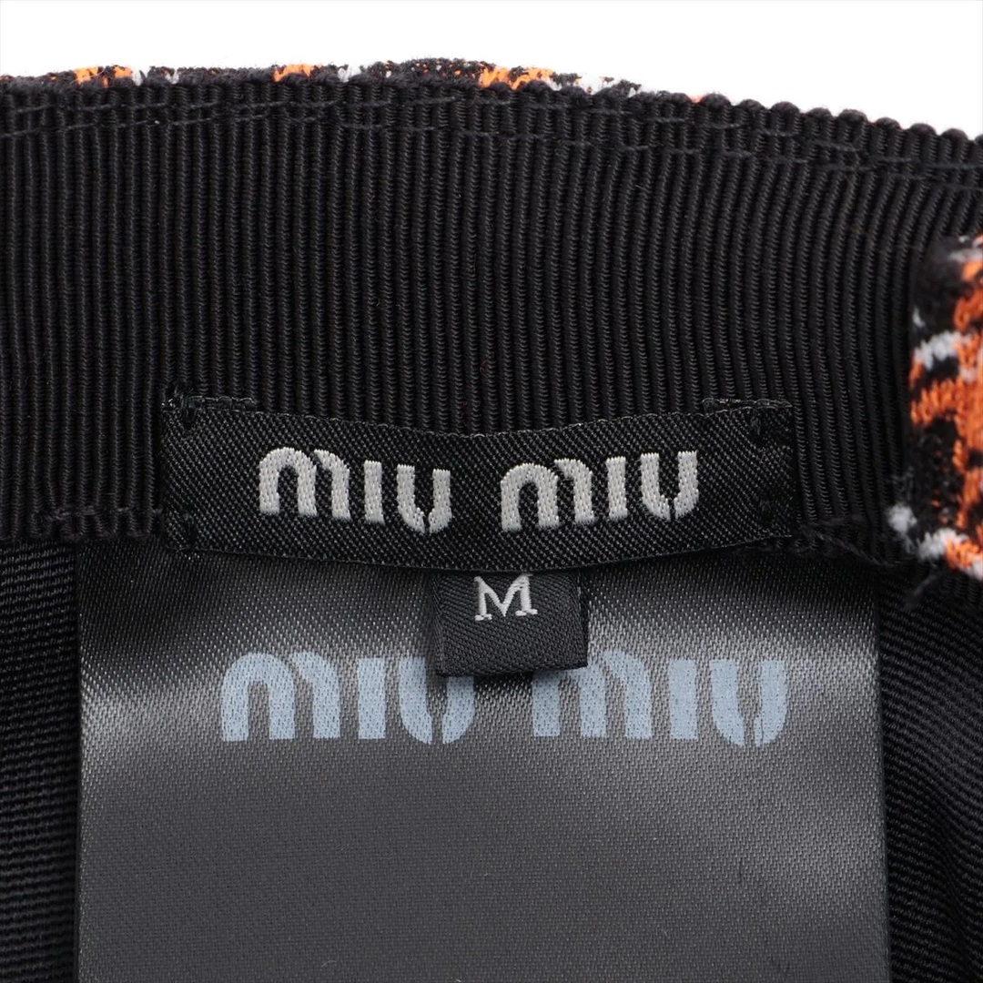 MIU MIU - 新品同様 ミュウミュウ ロゴ ベースボール キャップ