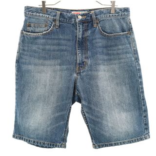 エクストララージ(XLARGE)の古着 XLARGE エクストララージ デニムショートパンツ W34 ウォッシュブルー メンズ(ショートパンツ)
