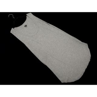 フリークスストア(FREAK'S STORE)のFREAK'S STORE フリークスストア ワッフル ラウンドカット タンクトップ sizeM/グレー ■◆ メンズ(タンクトップ)