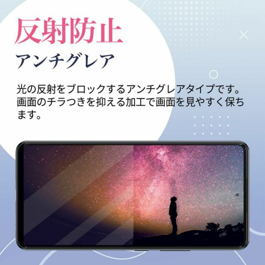 Galaxy A36 5G セラミックフィルム×2 アンチグレア 非光沢 スマホ/家電/カメラのスマホアクセサリー(保護フィルム)の商品写真