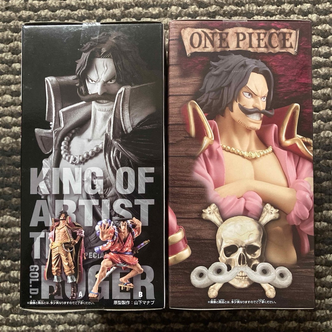 ONE PIECE(ワンピース)のワンピース ロジャー フィギュア 2点セット エンタメ/ホビーのフィギュア(アニメ/ゲーム)の商品写真