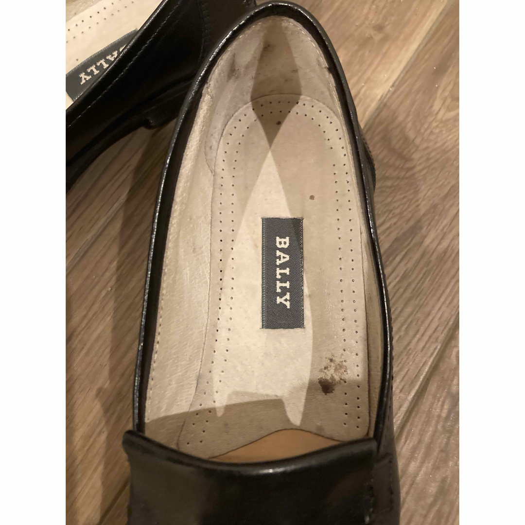 BALLY ブラックレザー タッセルローファー 美品 Bally - 【美品】BALLY ブラック タッセルローファー 37の通販
