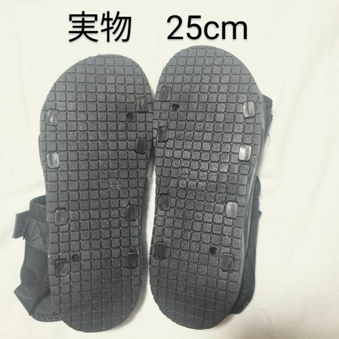 25 スポーツサンダル スポサン 厚底 ビーチ 足長 夏 ベルクロ 新品 韓国 レディースの靴/シューズ(サンダル)の商品写真