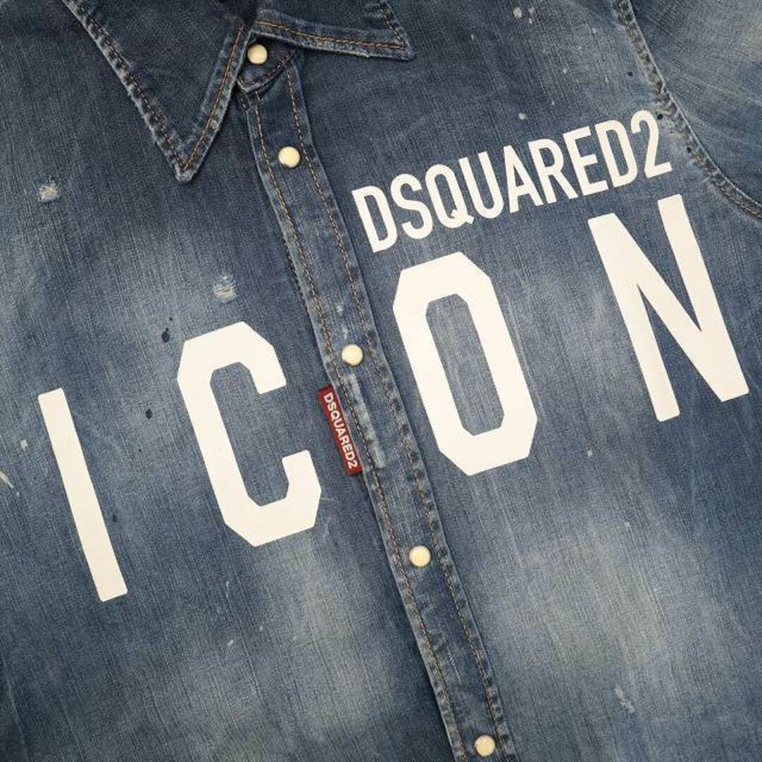 Dsquared2 ハムツリ フリント トロストリンク フティ 【関税込】 DSQUARED2 - ディースクエアード ICON プリント 長袖 ウエスタン
