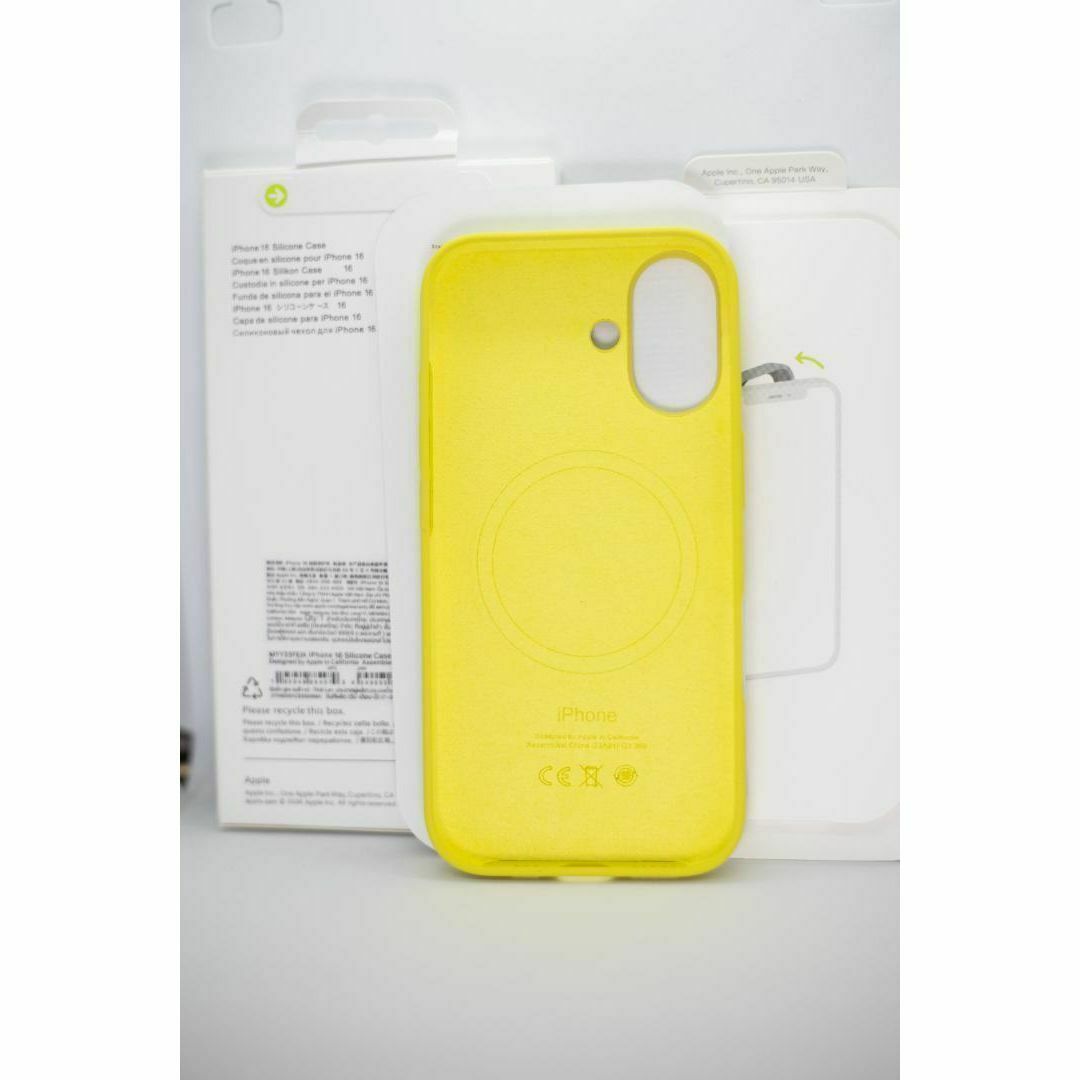 新品-純正互換品-iPhone16 シリコンケース・ スターフルーツ スマホ/家電/カメラのスマホアクセサリー(iPhoneケース)の商品写真