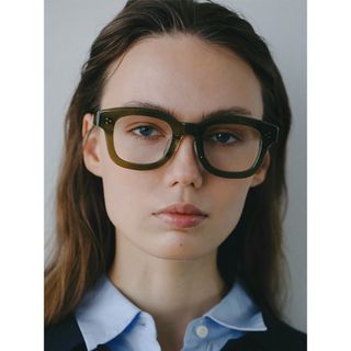 エトレトウキョウ(ETRE TOKYO)のZoff｜ETRE TOKYO Wellington Glasses カーキ(サングラス/メガネ)