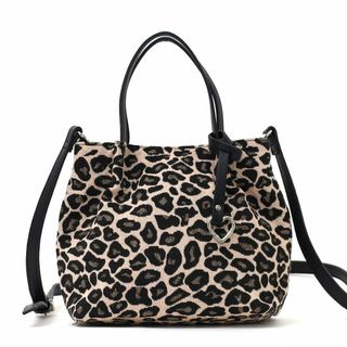 クーコ(COOCO)の❤新品・未使用❤【COOCO】アニマル柄つまみハンドル2WAY トートバッグ(トートバッグ)