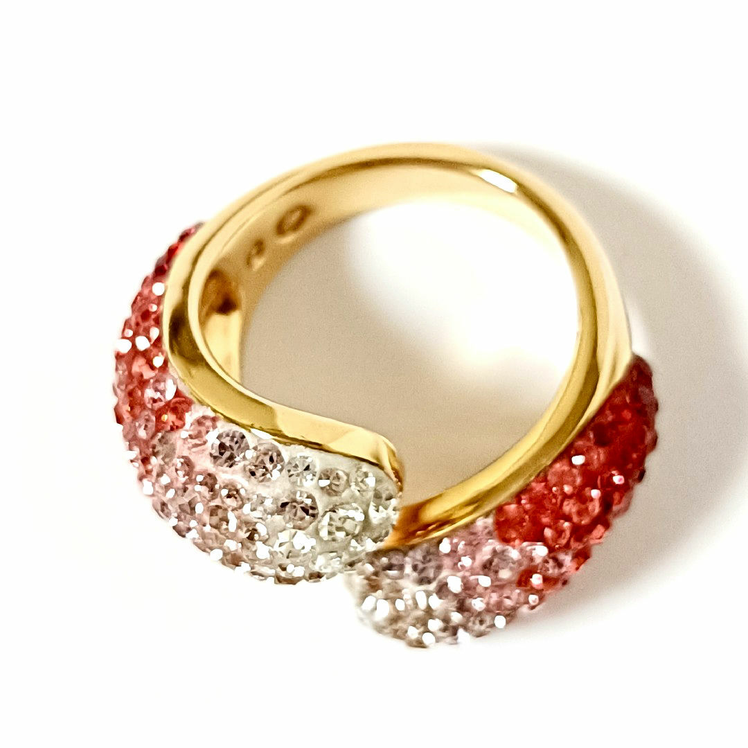 SWAROVSKIスワロフスキー　パヴェリング 11号サイズ SWAROVSKI PAVE RING （スワロフスキーパヴェリング