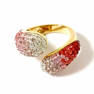 スワロフスキー(SWAROVSKI)のスワロフスキー♥指輪 リング 大ぶり 大きい パヴェ 希少 SWAROVSKI(リング(指輪))