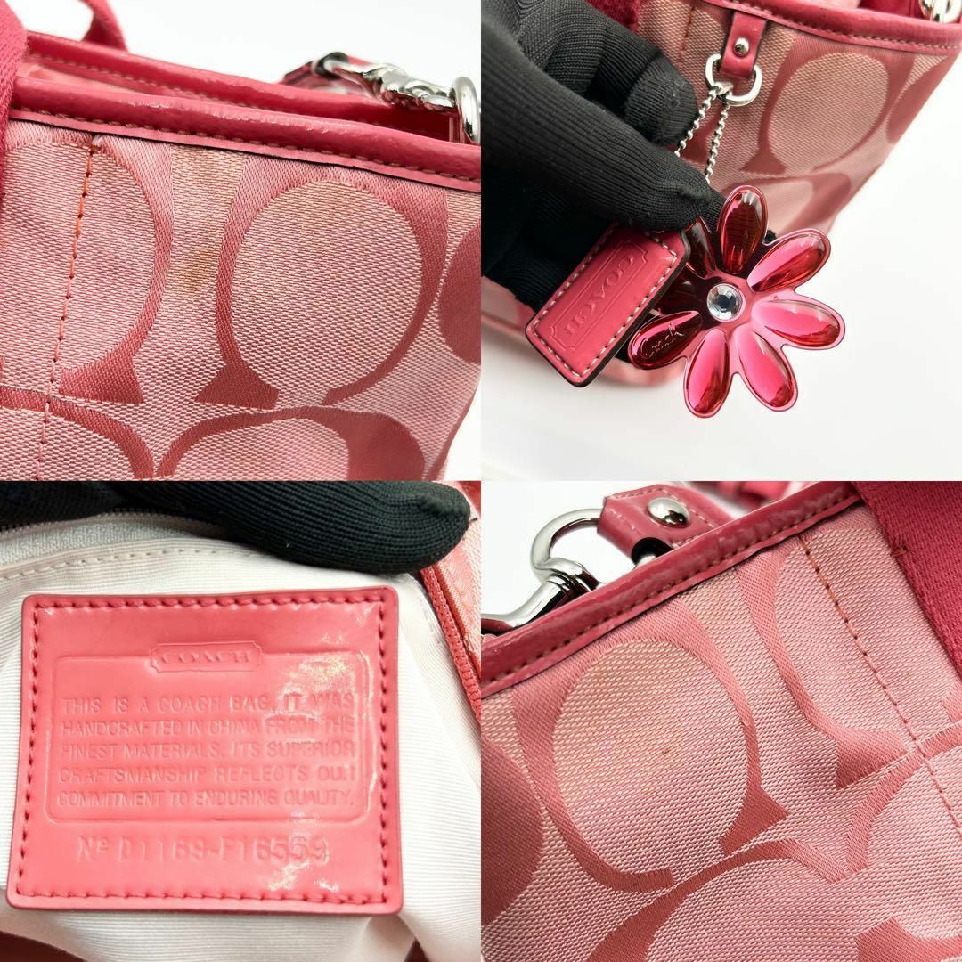 COACH ハンドバッグ ピンク Y2K 平成 COACH ハンドバッグ ピンク Y2K 平成