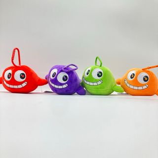 SANYO(パチンコ・パチスロ) - クジラッキー ぶるぶるマスコットカラビナ付き　4種セット