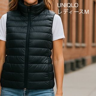 ユニクロ(UNIQLO)のUNIQLOウルトラライトダウンベスト　レディースM(ダウンベスト)