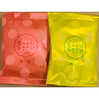 バンカクソウホンポ(坂角総本舗)のSAKU SAKU 海老・帆立スナック(菓子/デザート)