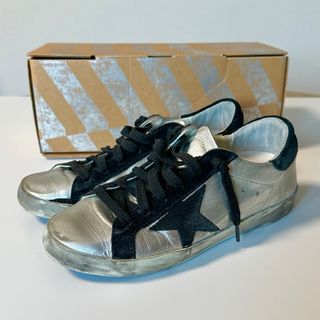 ゴールデングース(GOLDEN GOOSE)の【最終値下げ価格】ゴールデングース シルバー スニーカー 36(スニーカー)