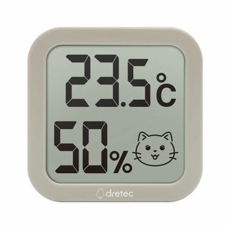 【在庫セール】ドリテック(dretec) ペット用温湿度計 ペット専用 犬 猫 