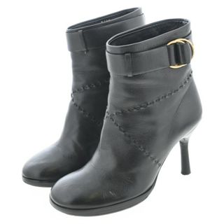 シャネル(CHANEL)のCHANEL シャネル ブーツ 23cm 黒 【古着】【中古】【送料無料】(ブーツ)
