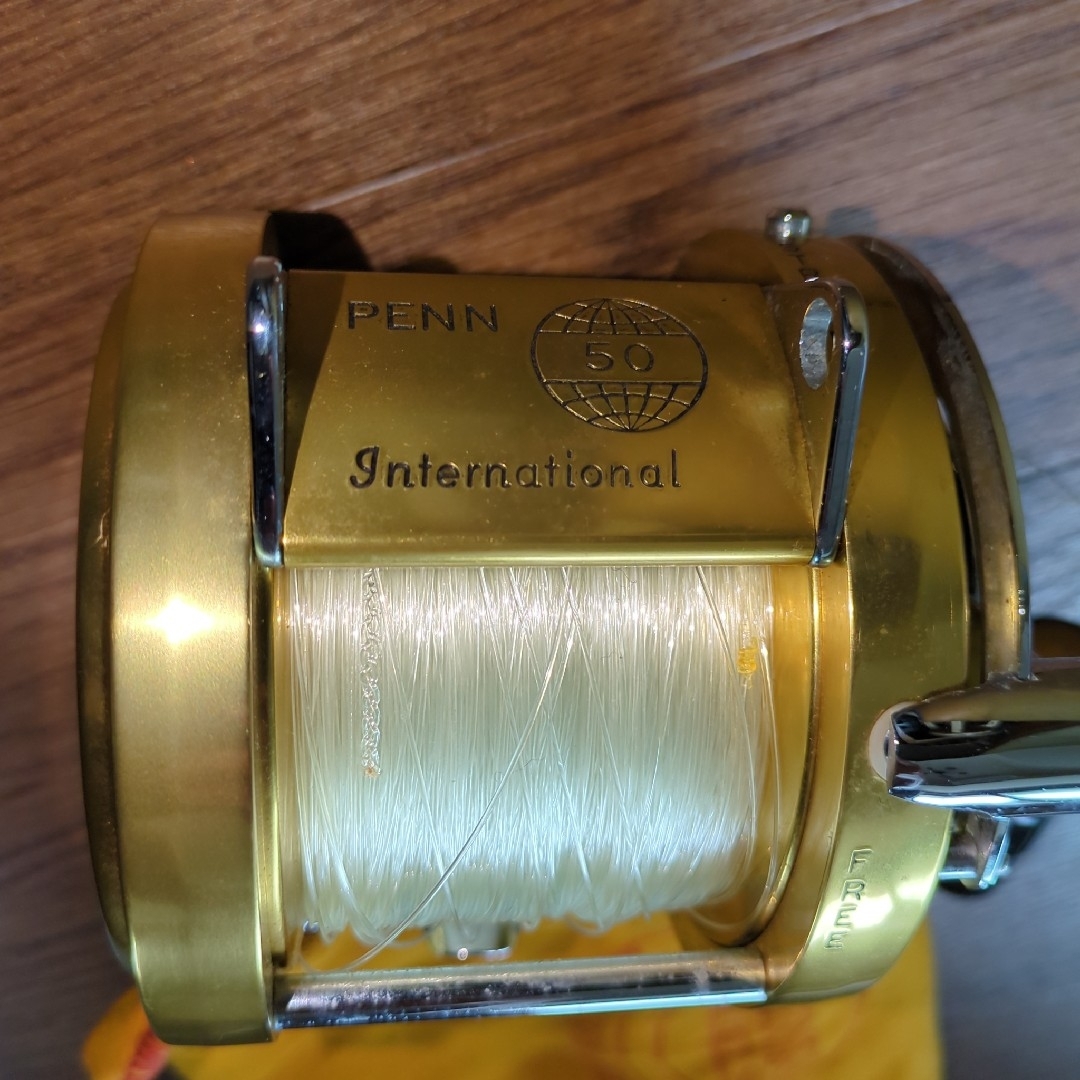  PENN REELS ペン リール インターナショナル50ゴールド スポーツ/アウトドアのフィッシング(リール)の商品写真