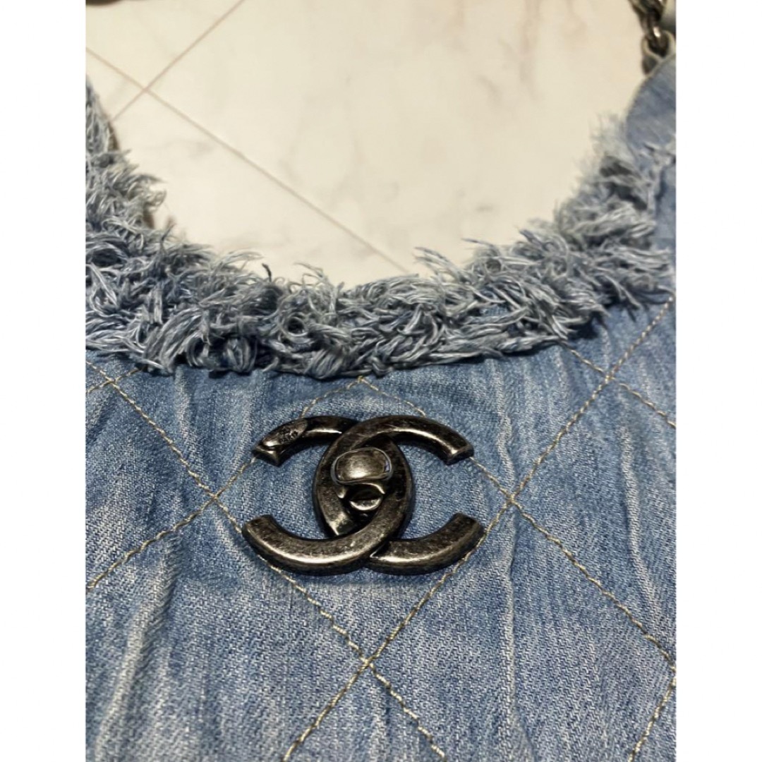 CHANEL デニム キルティング バッグ CHANEL デニム キルティング バッグ バッグ