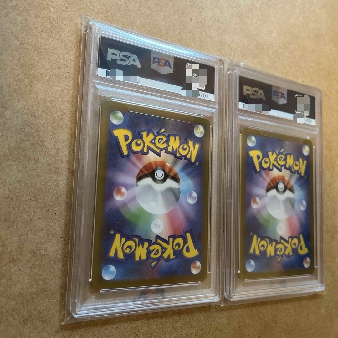 ポケモン(ポケモン)の【ポケカ】ミュウ & ミュウツー AR セット　PSA10連番 エンタメ/ホビーのトレーディングカード(シングルカード)の商品写真