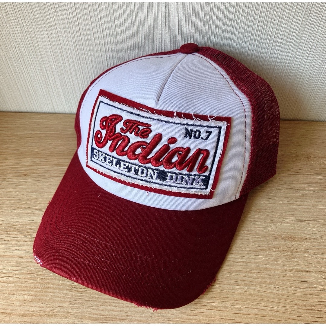 メッシュキャップ 帽子 ハット アメカジ ダメージ加工 ヴィンテージ 風 メンズ メンズの帽子(キャップ)の商品写真