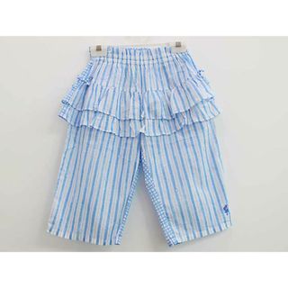 ニットプランナー(KP)のケーピー ニットプランナー ハーフパンツ 130cm キッズ 女児 水色×白【中古】【新入荷!】☆(パンツ/スパッツ)