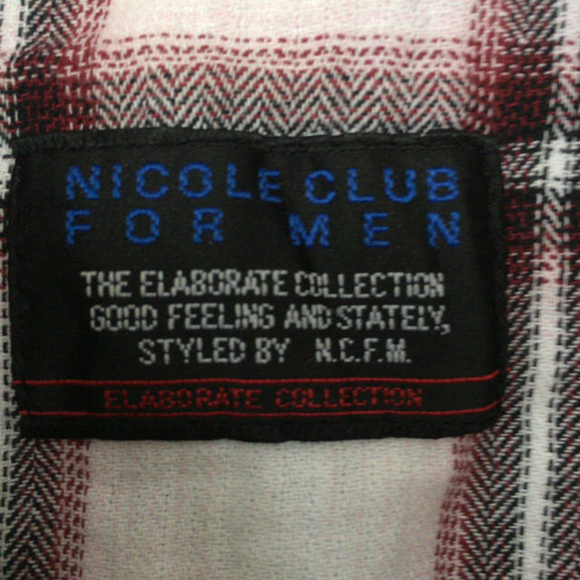 NICOLE(ニコル)のニコルクラブフォーメン チェックシャツ メンズのトップス(シャツ)の商品写真